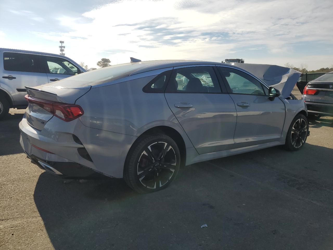 2021 KIA K5 VIN 5XXG64J27MG024367 Copart auction photo, front end damage thumbnail 3