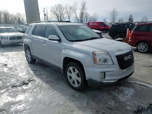 2017 GMC Terrain VIN 2GKFLTE38H6340302 Copart auction photo, side damage thumbnail 11