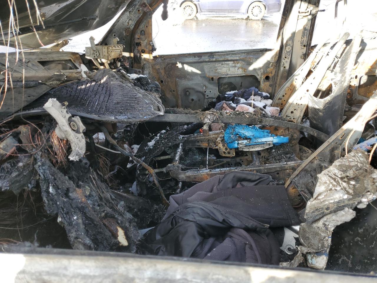 2010 Toyota Tundra VIN 5TFUM5F16AX015873 Copart auction photo, burn / rollover damage thumbnail 7