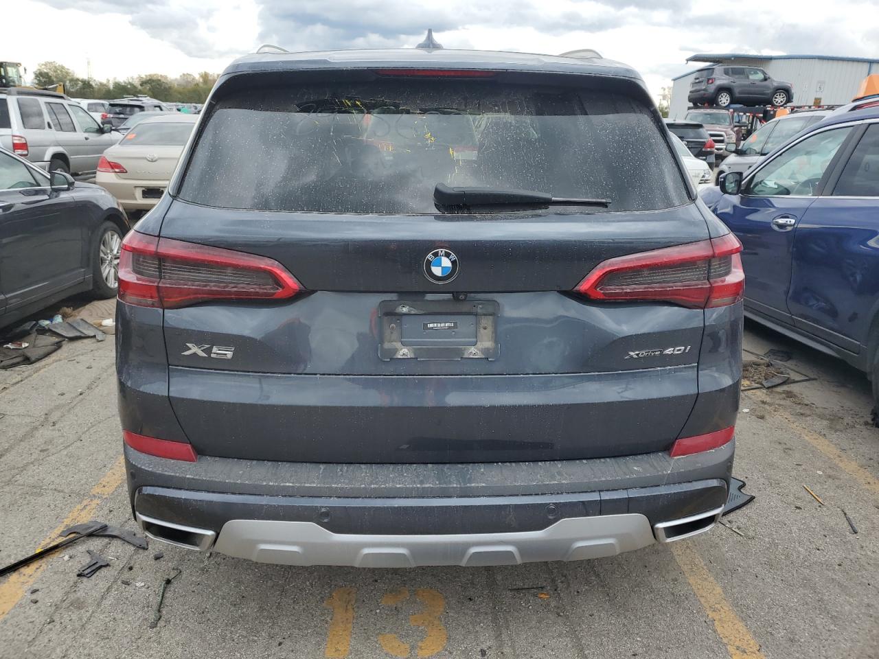 2020 BMW X5 VIN 5UXCR6C09L9B92957 Copart auction photo, front end damage thumbnail 6