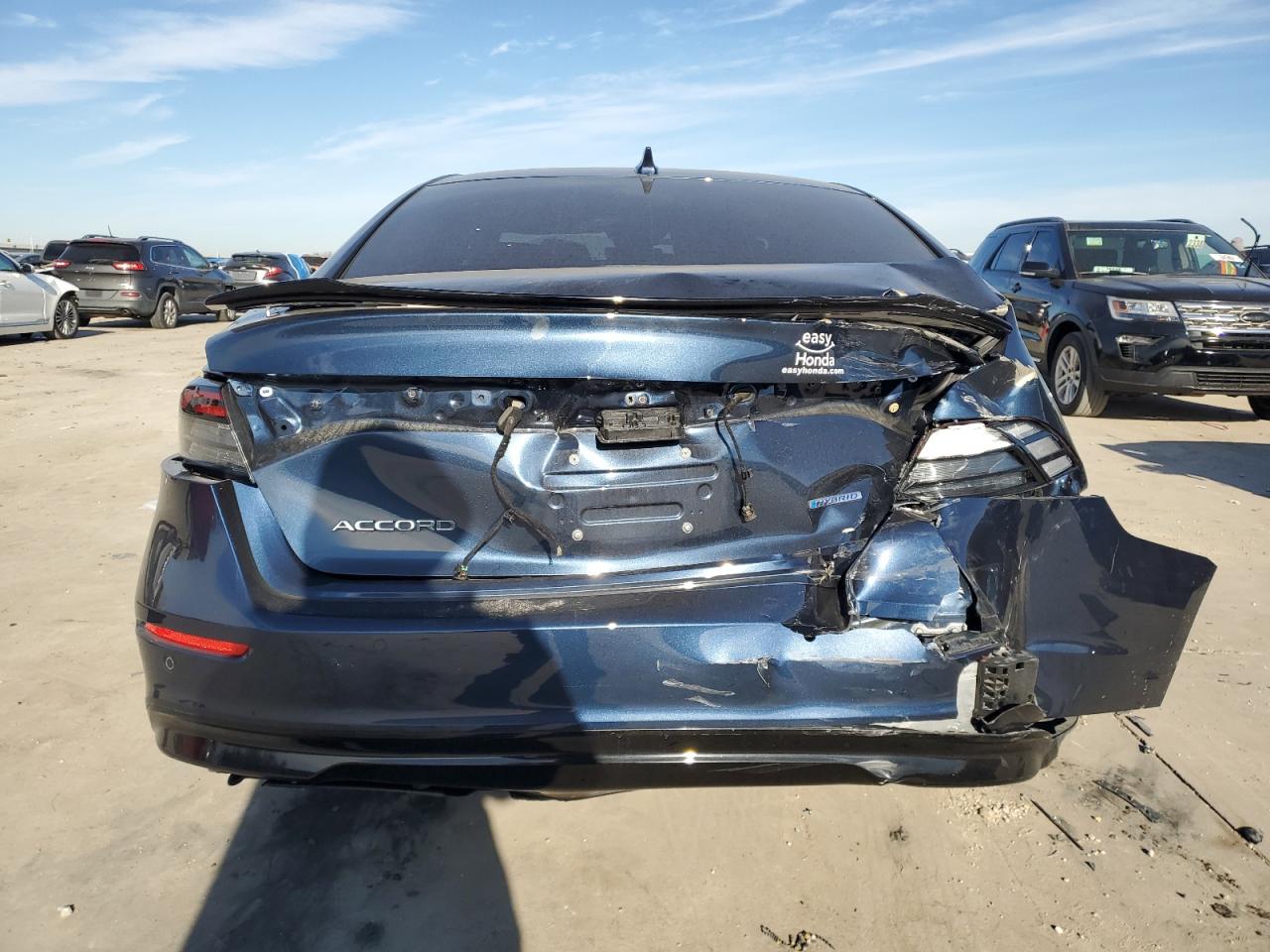 2024 Honda Accord VIN 1HGCY2F61RA084724 Copart auction photo, rear end damage thumbnail 6