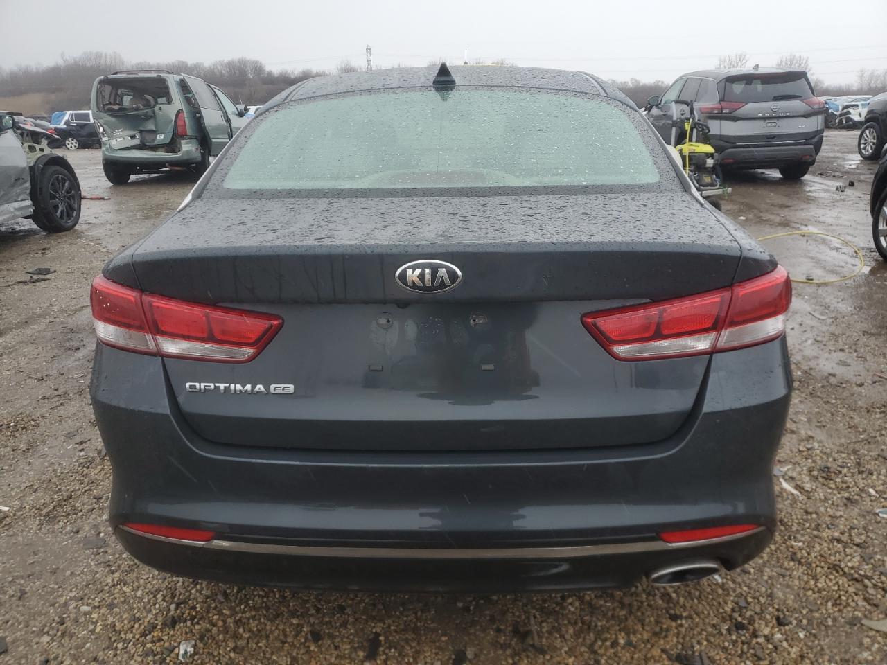 2016 KIA Optima VIN KNAGT4L39G5072442 Copart auction photo, side damage thumbnail 6