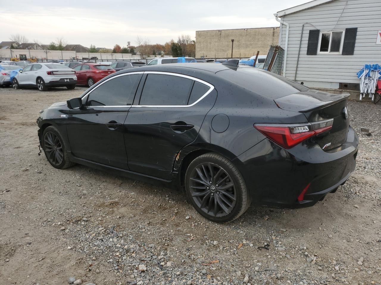 2019 Acura ILX VIN 19UDE2F83KA007048 Copart auction photo, front end / minor dent/scratches damage thumbnail 2