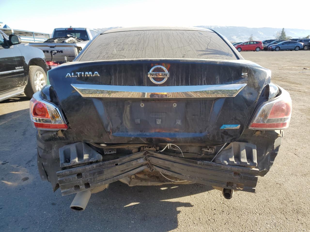 2014 Nissan Altima VIN 1N4AL3AP3EC176352 Copart auction photo, rear end / front end damage thumbnail 6