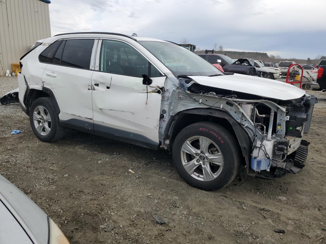2019 Toyota RAV 4 VIN 2T3P1RFV5KW042052 Copart auction photo, all over damage thumbnail 4