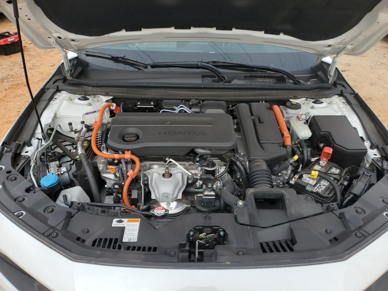 2024 Honda Accord VIN 1HGCY2F61RA081919 Copart auction photo, side / front end damage thumbnail 13