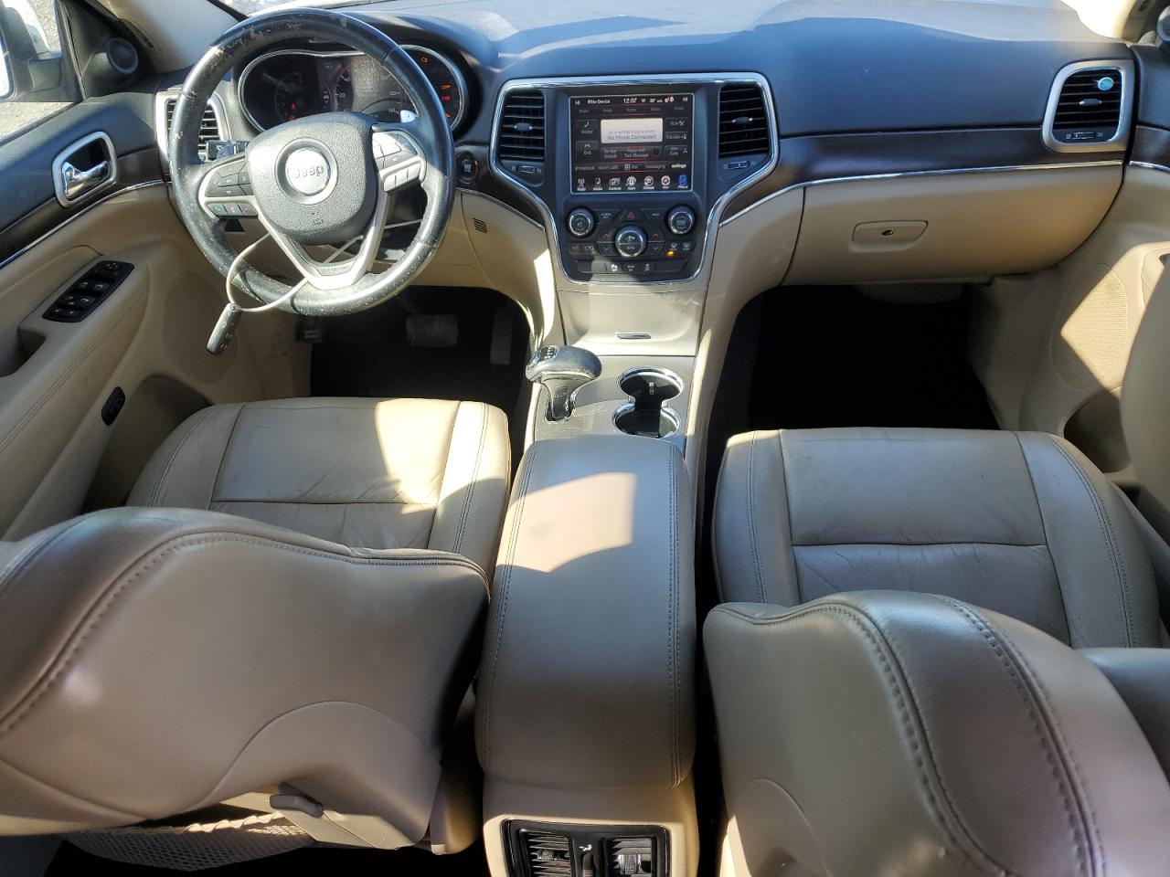 2015 Jeep Grand Cherokee VIN 1C4RJEBG6FC727923 Copart auction photo, front end damage thumbnail 8