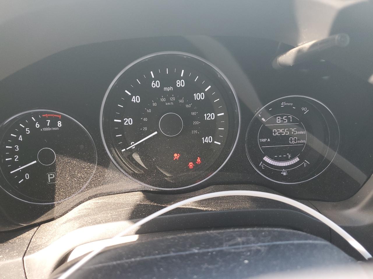 2022 Honda HR-V VIN 3CZRU5H15NM730409 Copart auction photo, front end damage thumbnail 9