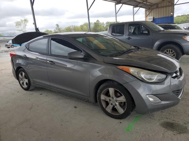 2013 Hyundai Elantra VIN 5NPDH4AE4DH215451 Copart auction photo, rear end / front end damage thumbnail 4