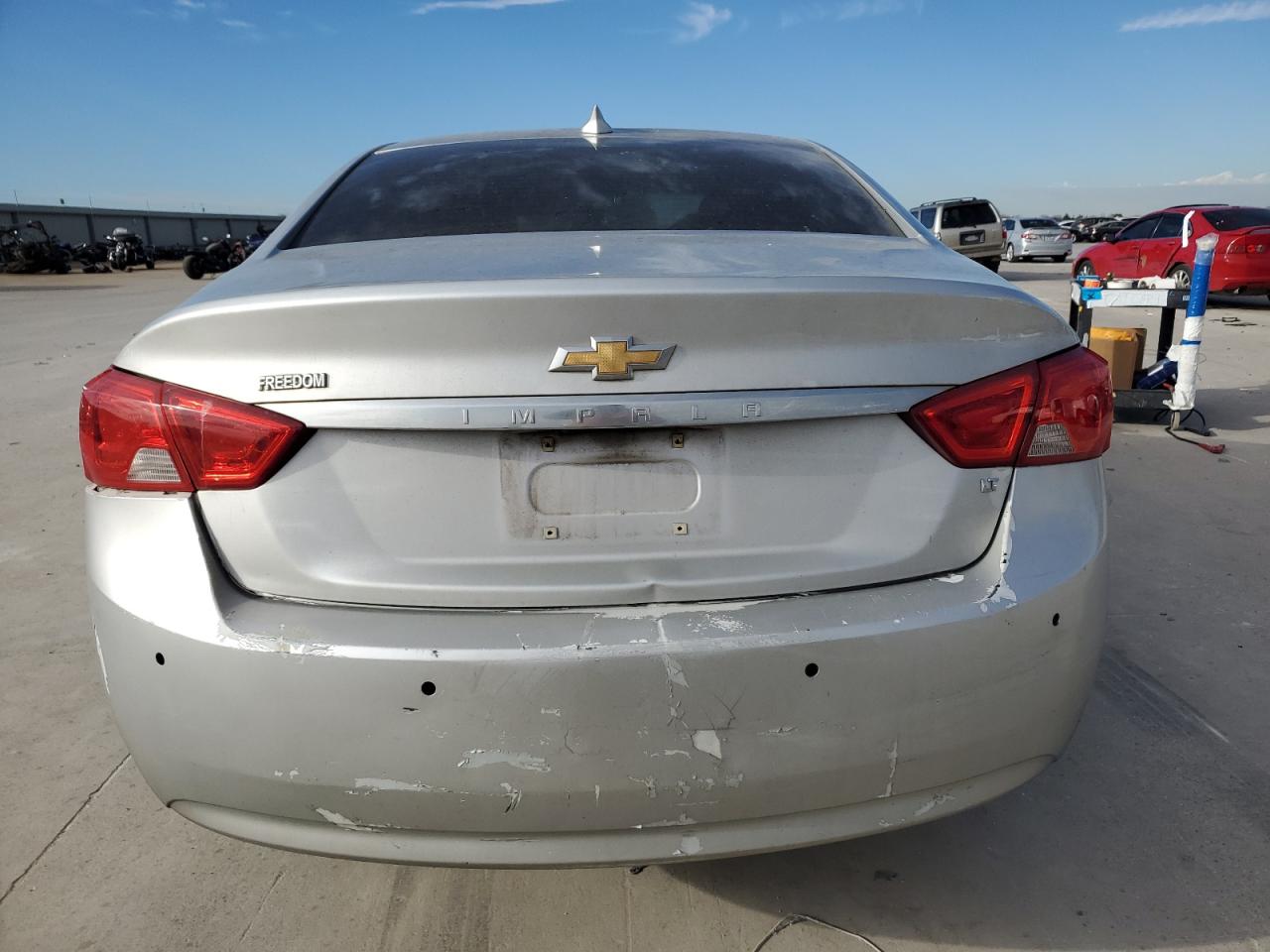 2016 Chevrolet Impala VIN 1G1105SA3GU160571 Copart auction photo, front end / side damage thumbnail 6