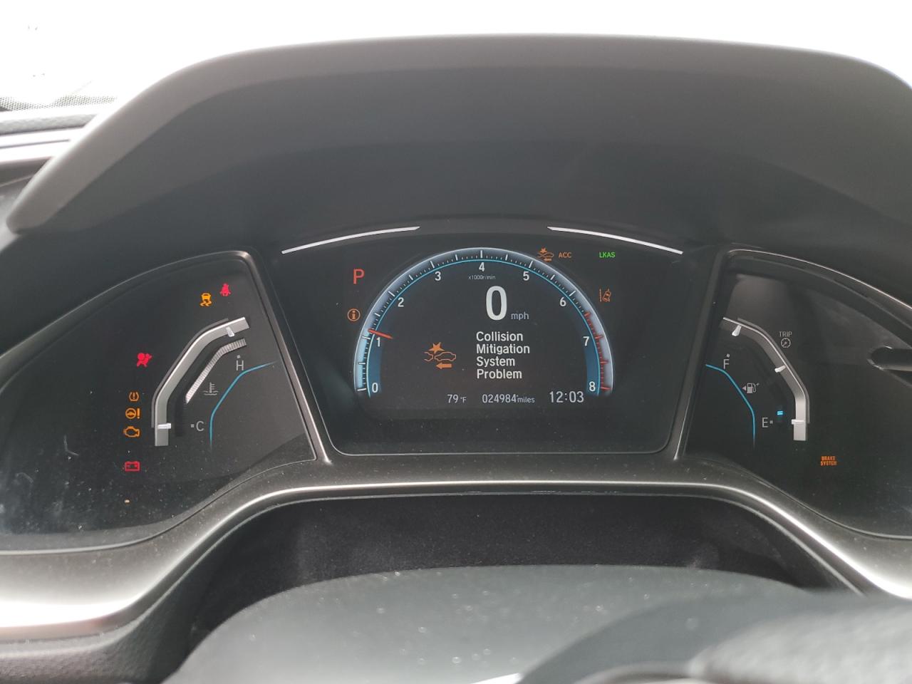 2019 Honda Civic VIN SHHFK7H63KU421025 Copart auction photo, front end damage thumbnail 9