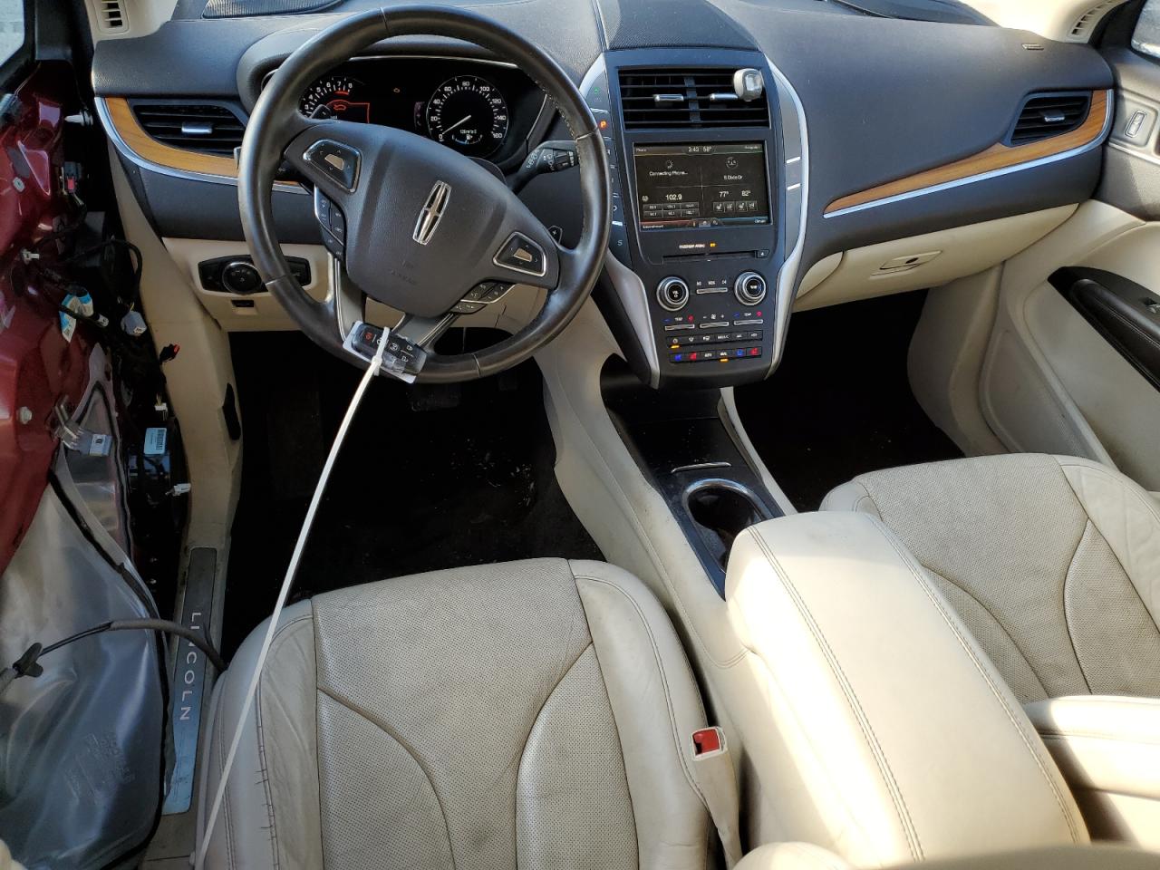 2015 Lincoln MKZ VIN 5LMCJ1A9XFUJ45490 Copart auction photo, all over damage thumbnail 8