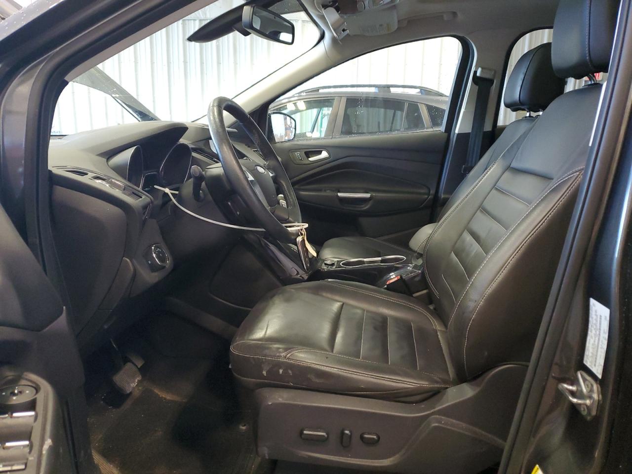 2015 Ford Escape VIN 1FMCU9J99FUA75067 Copart auction photo, side / front end damage thumbnail 7