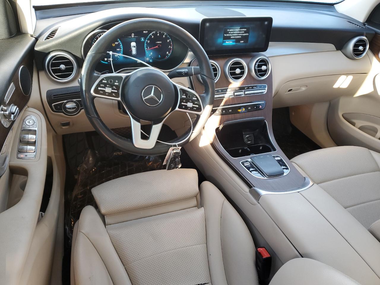 2021 Mercedes-Benz GLC VIN W1N0G8EB0MF920839 Copart auction photo, vandalism damage thumbnail 8