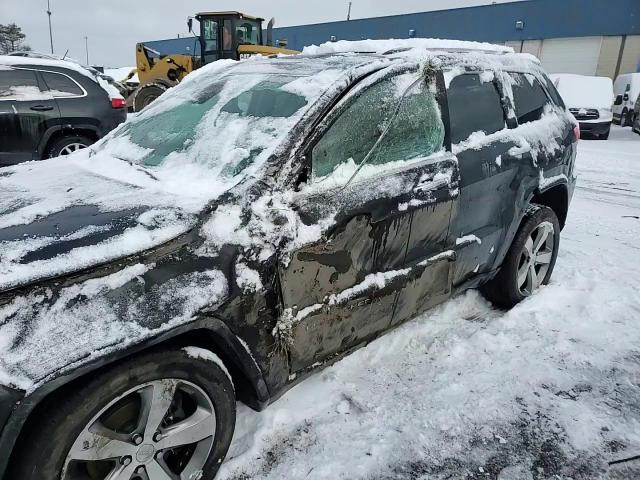 2014 Jeep Grand Cherokee VIN 1C4RJFCG8EC329390 Copart auction photo, front end / side damage thumbnail 12