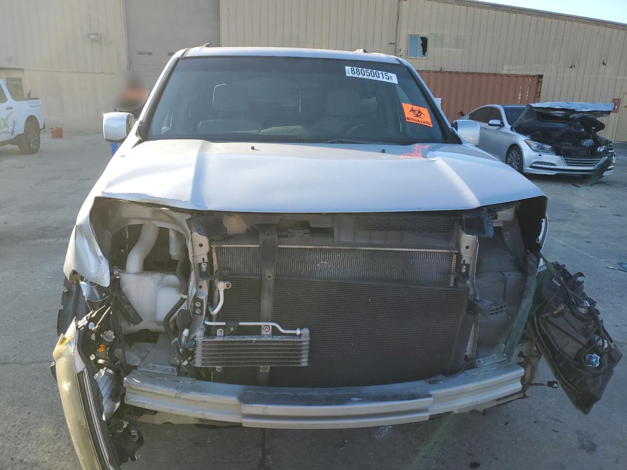 2011 Honda Pilot VIN 5FNYF3H44BB056554 Copart auction photo, front end damage thumbnail 5