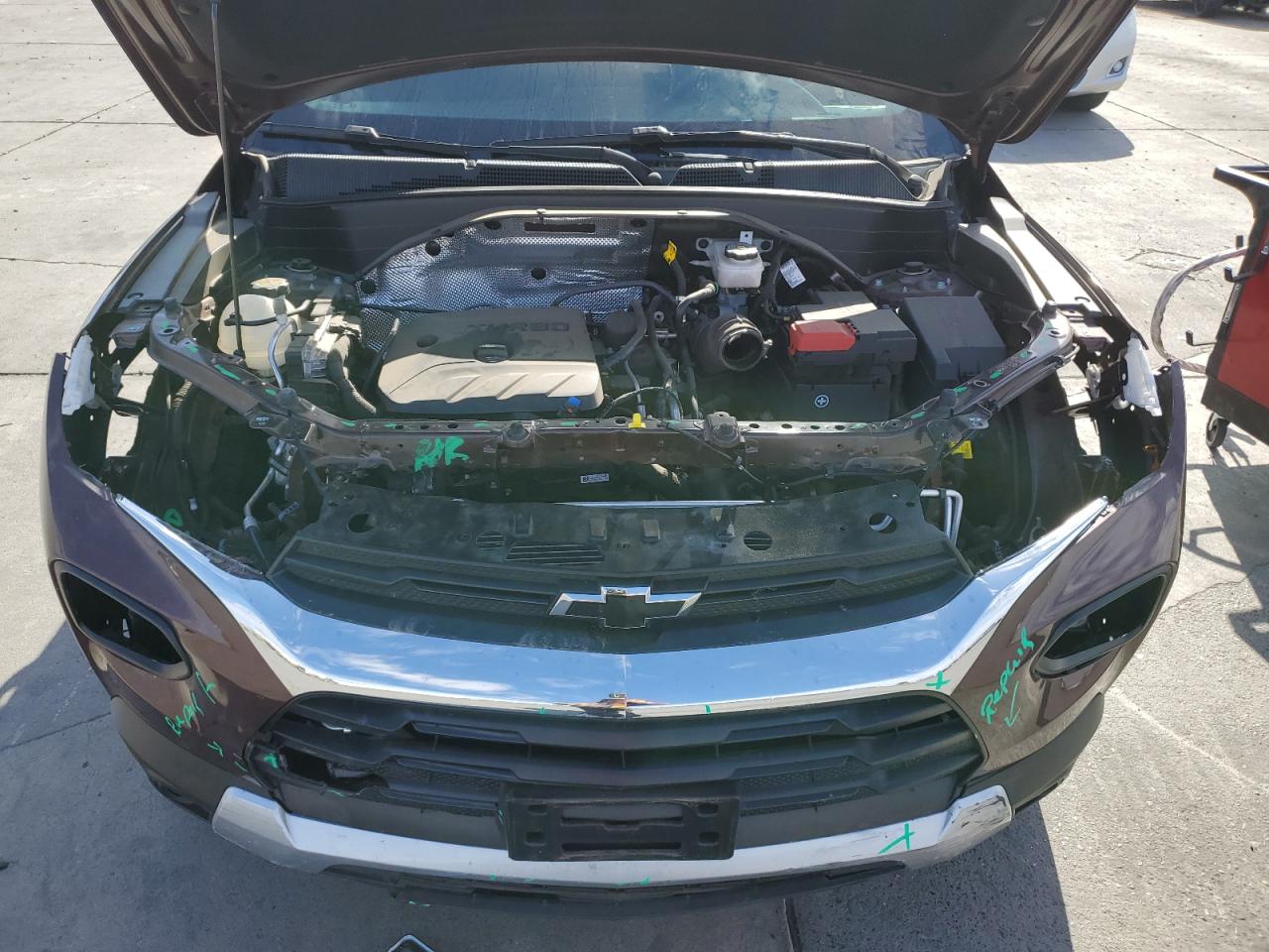 2023 Chevrolet TrailBlazer VIN KL79MPSL3PB190979 Copart auction photo, front end damage thumbnail 12