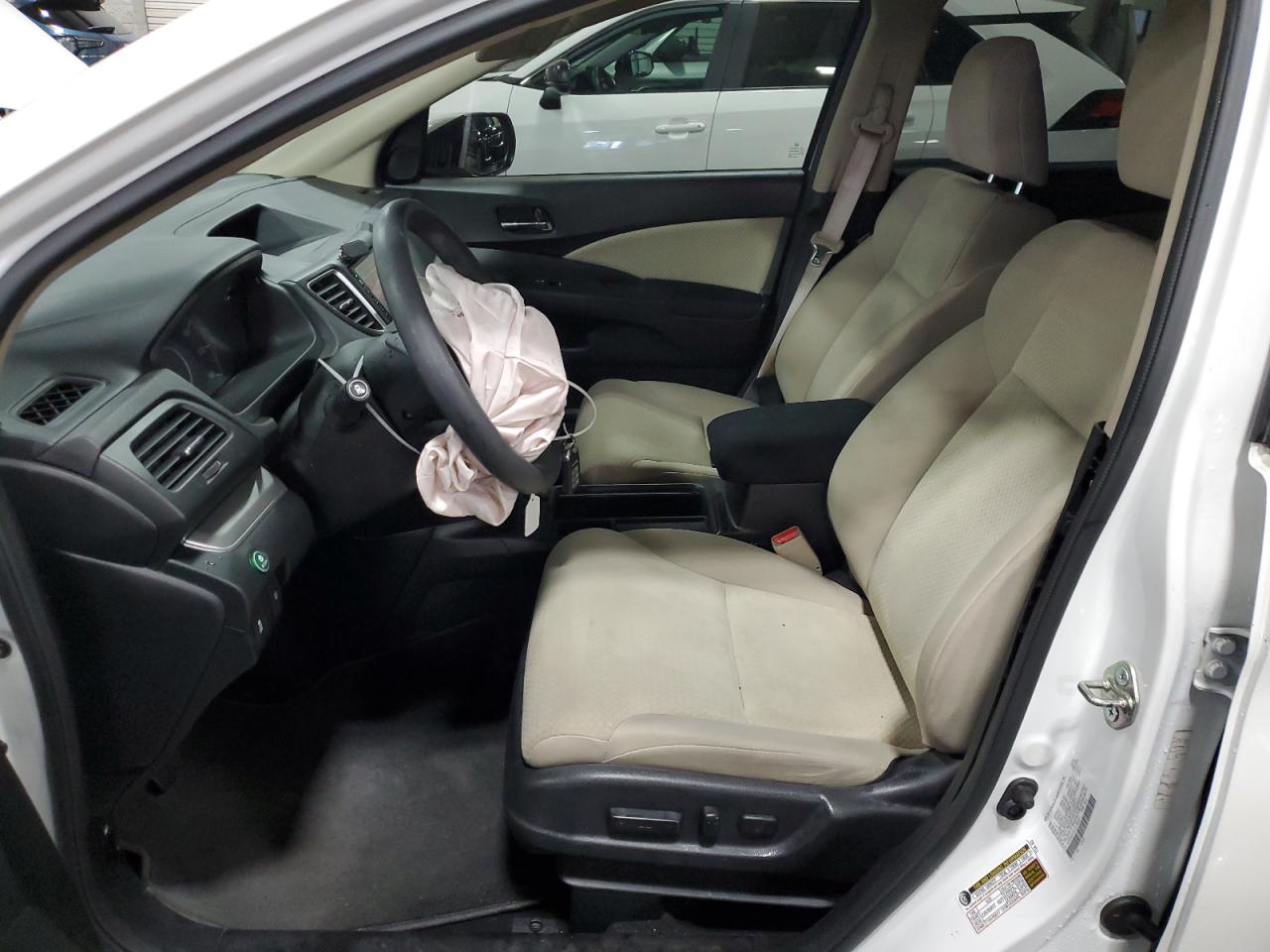 2016 Honda CR-V VIN 5J6RM4H5XGL089341 Copart auction photo, front end damage thumbnail 7