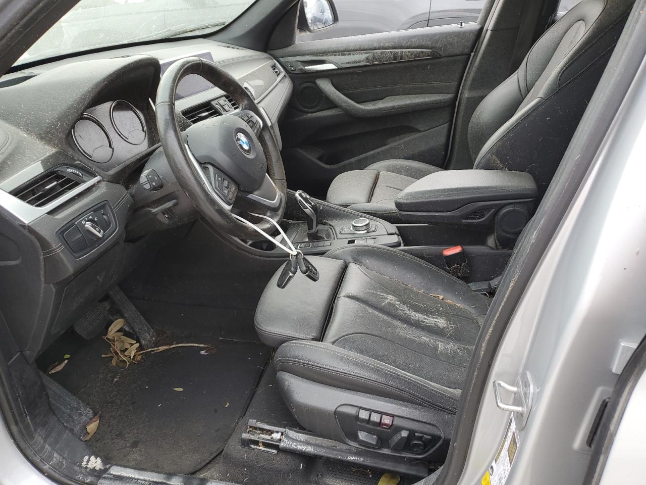 2021 BMW X1 VIN WBXJG7C0XM5S54413 Copart auction photo, water/flood damage thumbnail 7