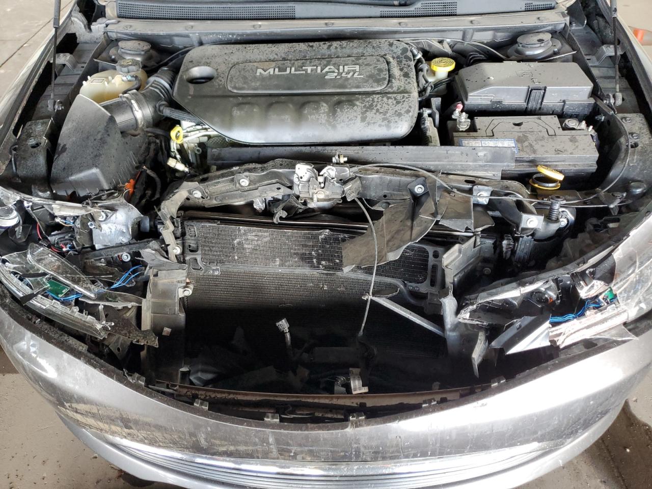 2015 Chrysler 200 VIN 1C3CCCAB5FN656152 Copart auction photo, front end damage thumbnail 12