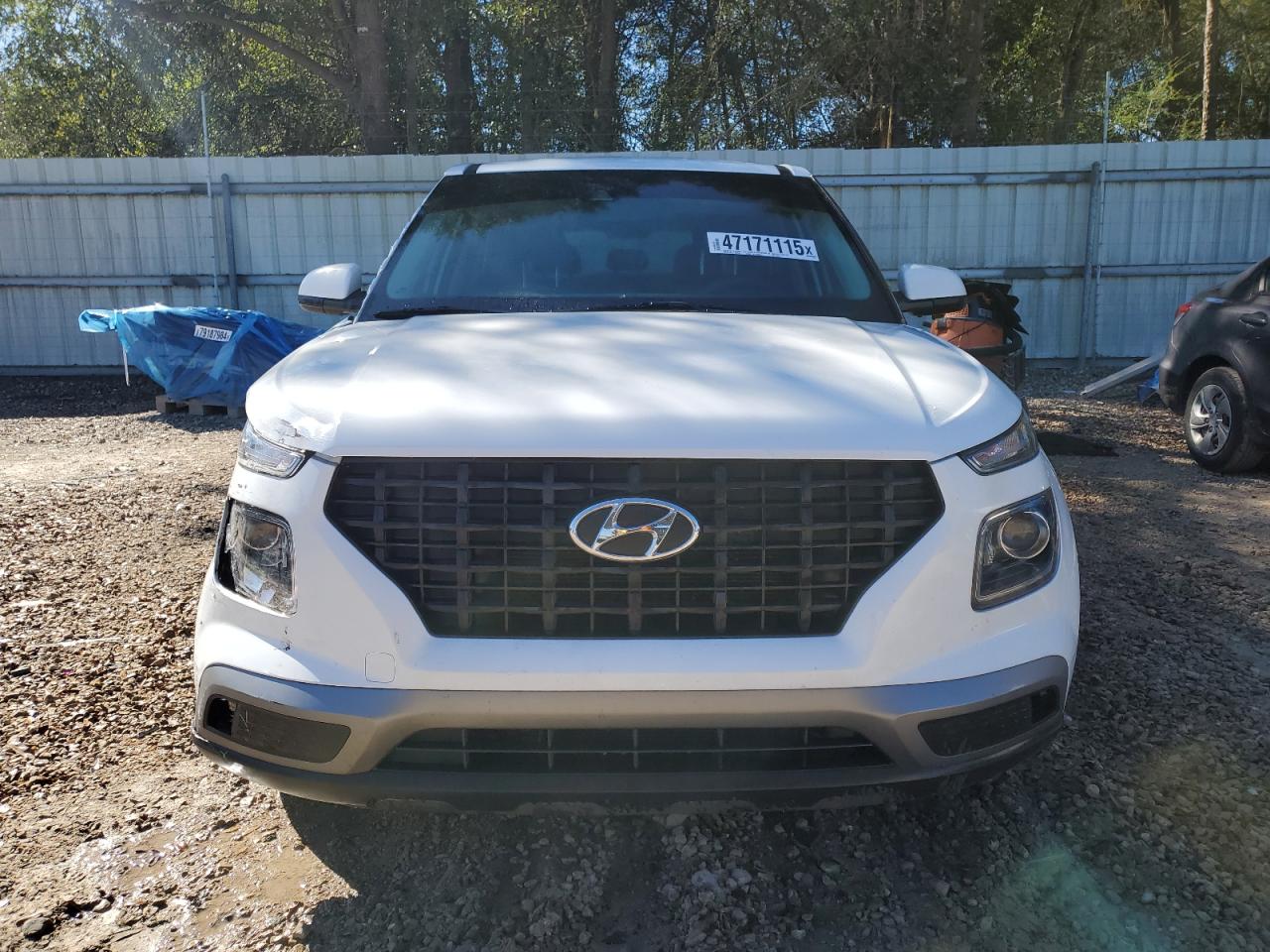 2021 Hyundai Venue VIN KMHRB8A30MU064218 Copart auction photo, front end damage thumbnail 5