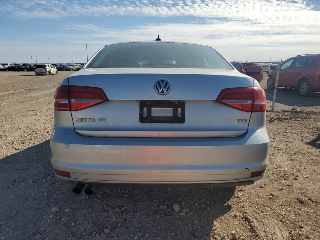 2015 Volkswagen Jetta VIN 3VWD17AJ6FM244995 Copart auction photo, all over damage thumbnail 6