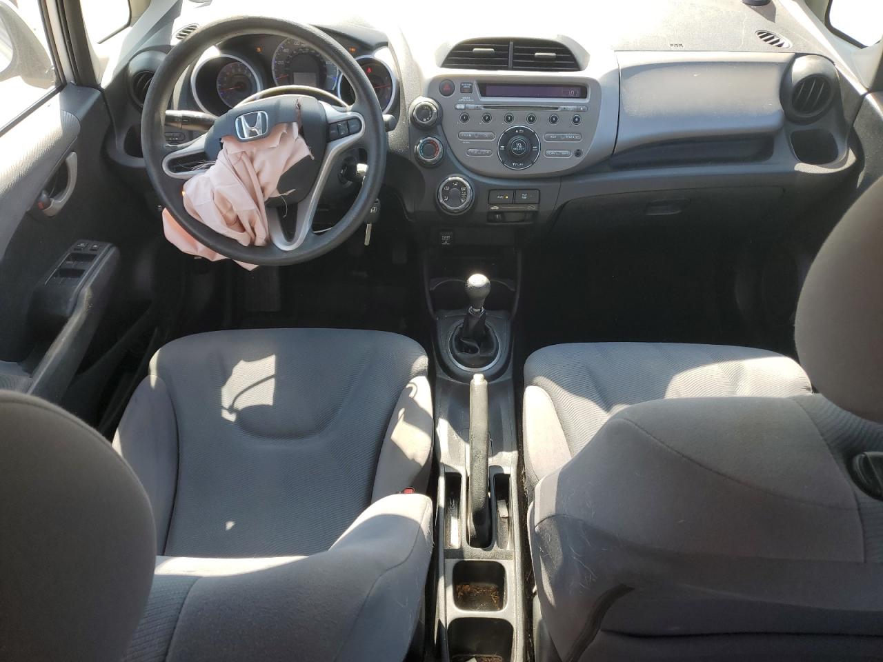 2012 Honda Fit VIN JHMGE8G39CC002491 Copart auction photo, front end / undercarriage damage thumbnail 8