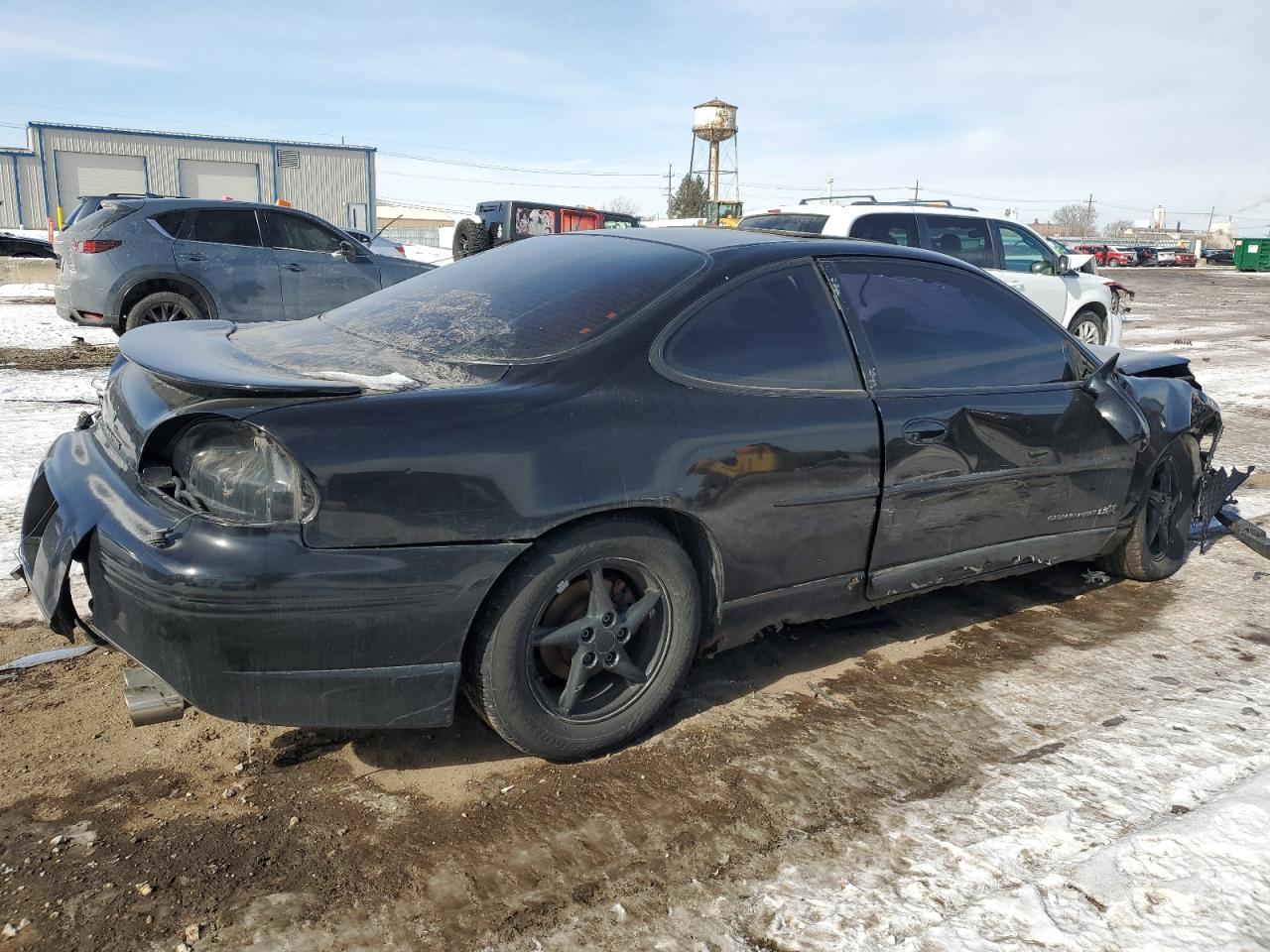 2002 Pontiac Grand Prix VIN 1G2WP12K12F167613 Copart auction photo, all over damage thumbnail 3