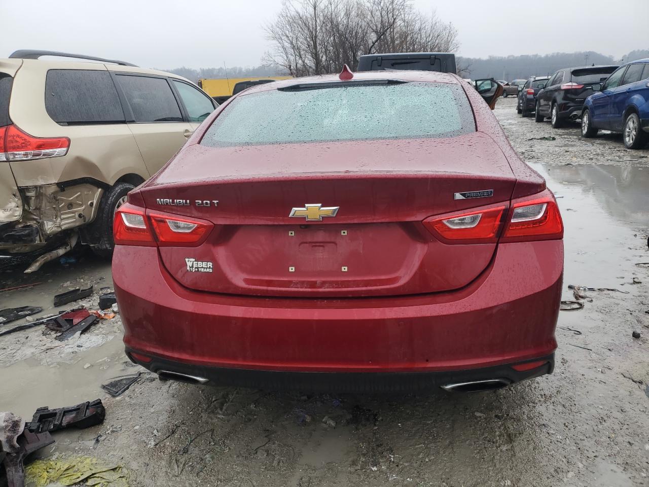 2017 Chevrolet Malibu VIN 1G1ZH5SX3HF219950 Copart auction photo, front end damage thumbnail 6