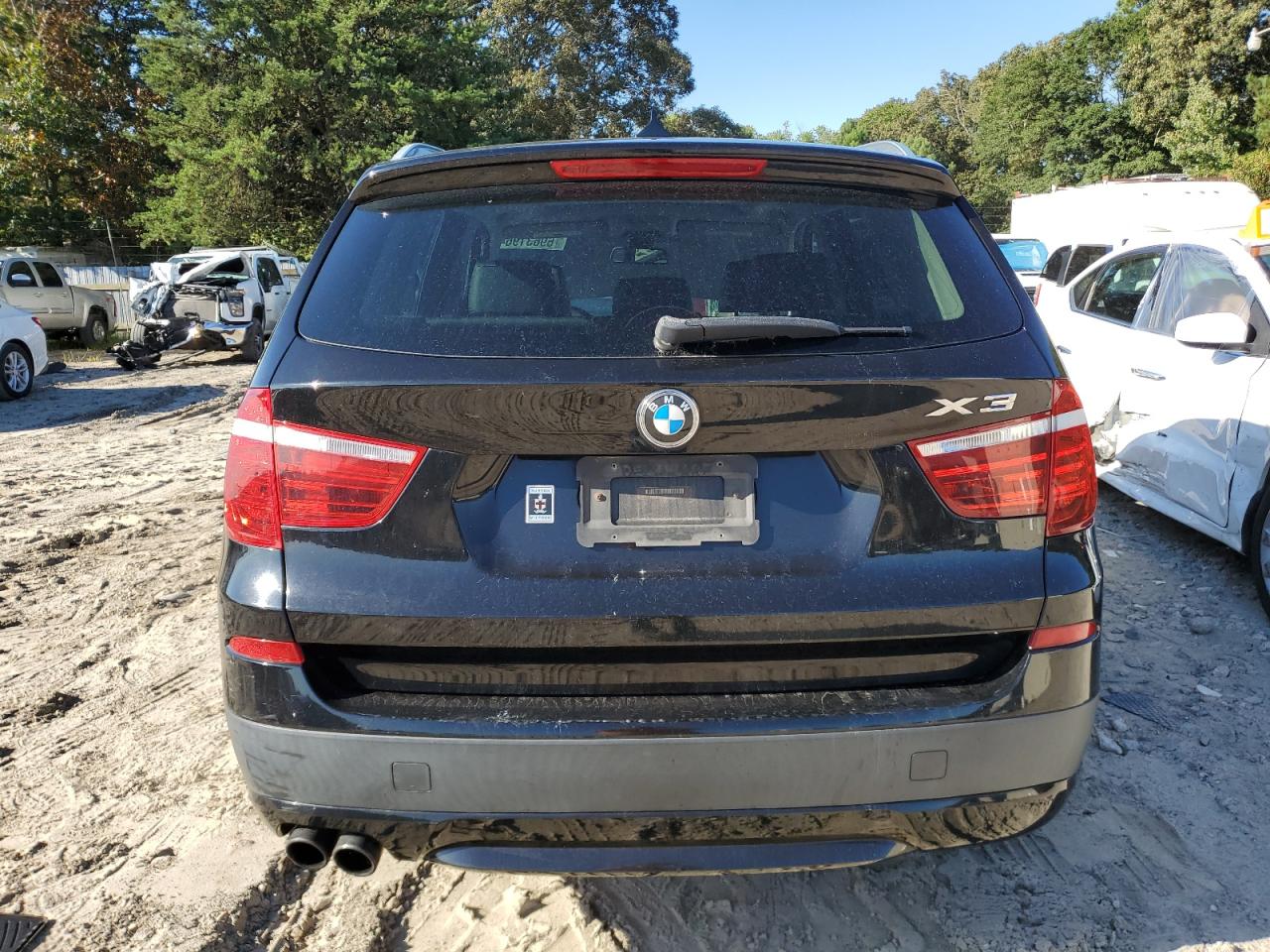 2013 BMW X3 VIN 5UXWX9C52D0D09073 Copart auction photo, mechanical / front end damage thumbnail 6