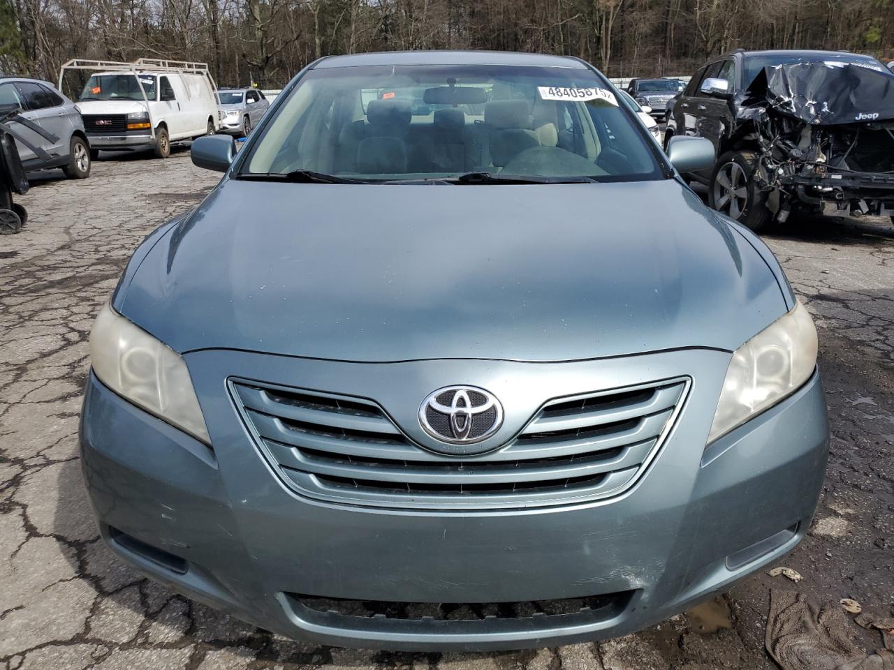 2009 Toyota Camry VIN 4T1BE46K79U814125 Copart auction photo, rear end / front end damage thumbnail 5