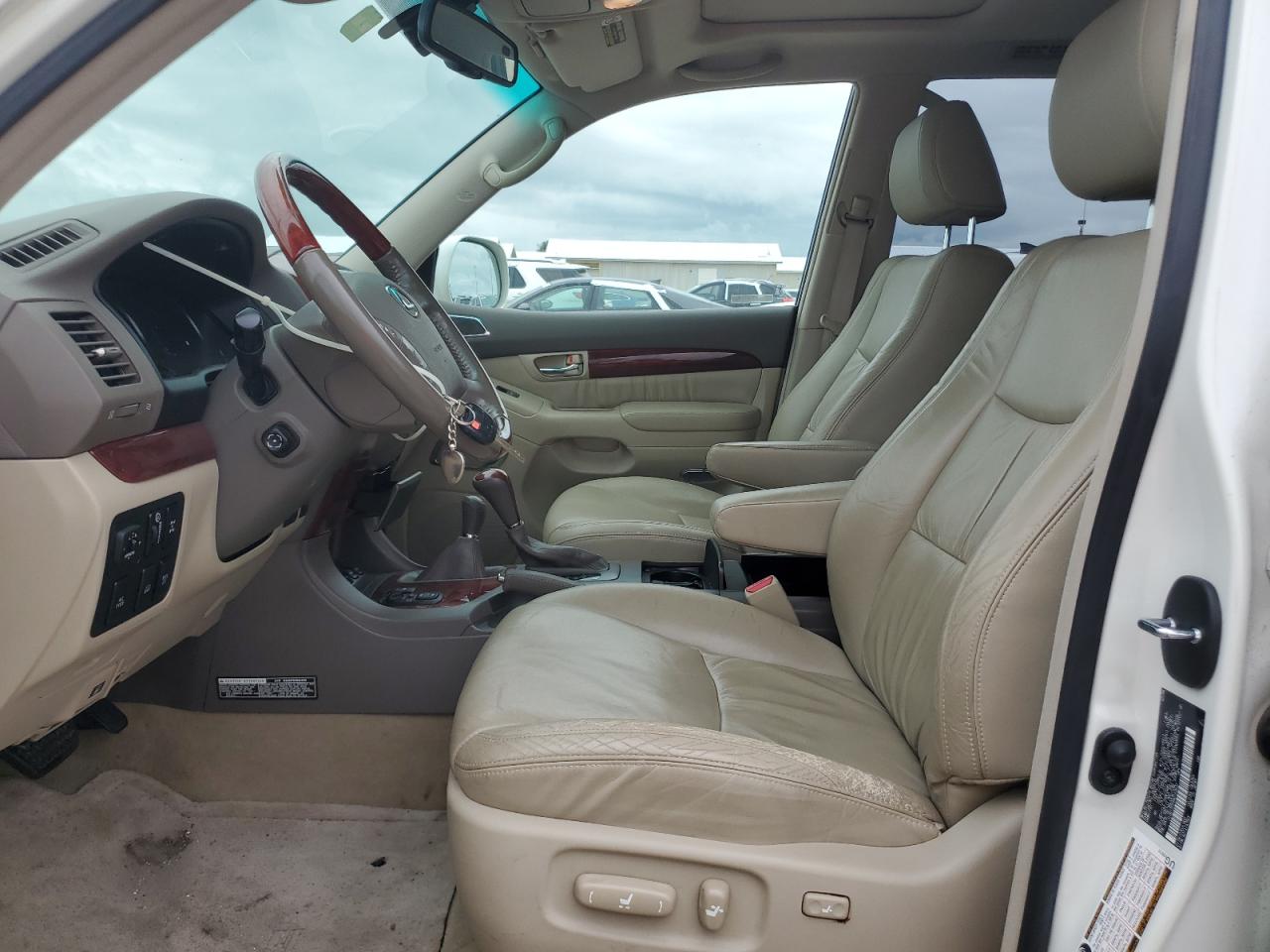 2008 Lexus GX VIN JTJBT20X980162632 Copart auction photo, water/flood damage thumbnail 7