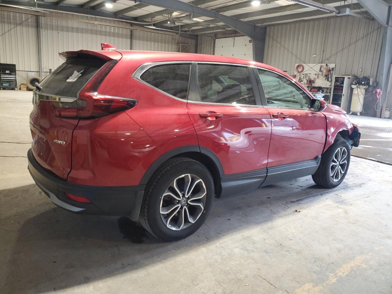 2021 Honda CR-V VIN 2HKRW2H86MH637222 Copart auction photo, front end damage thumbnail 3