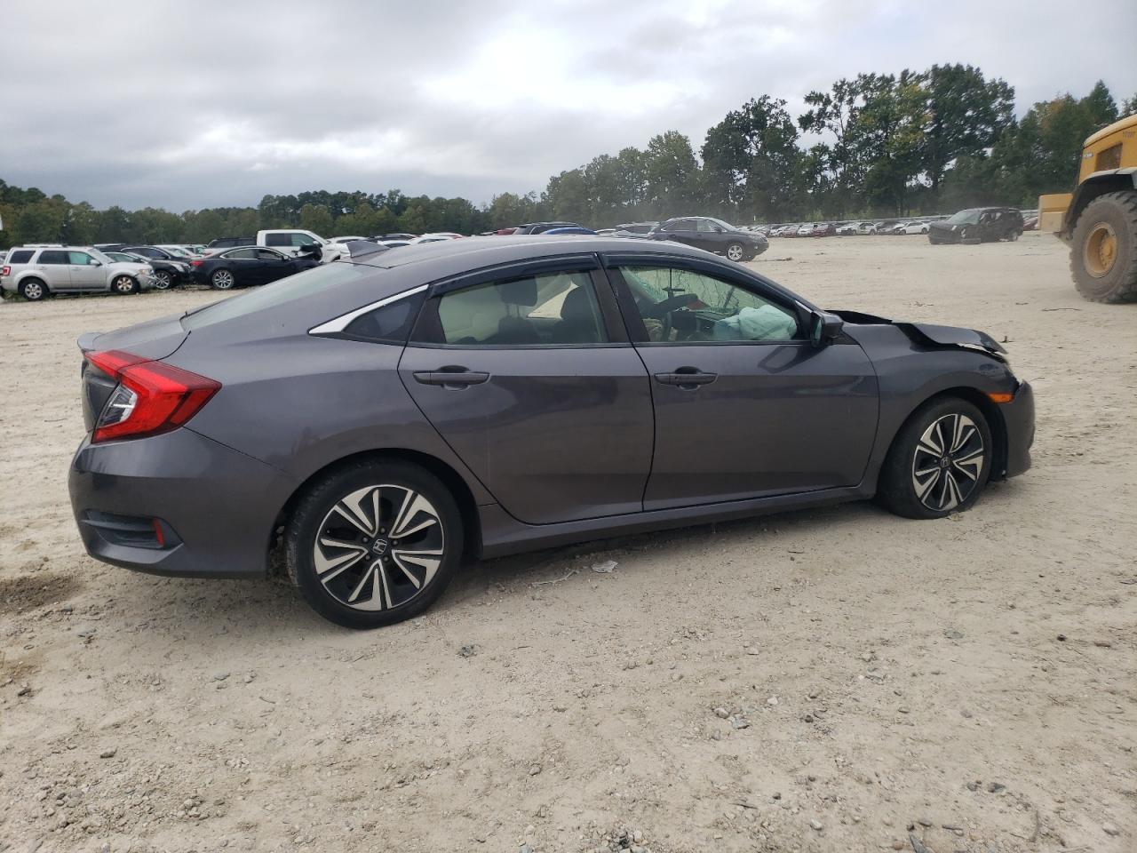 2018 Honda Civic VIN JHMFC1F77JX028977 Copart auction photo, all over damage thumbnail 3
