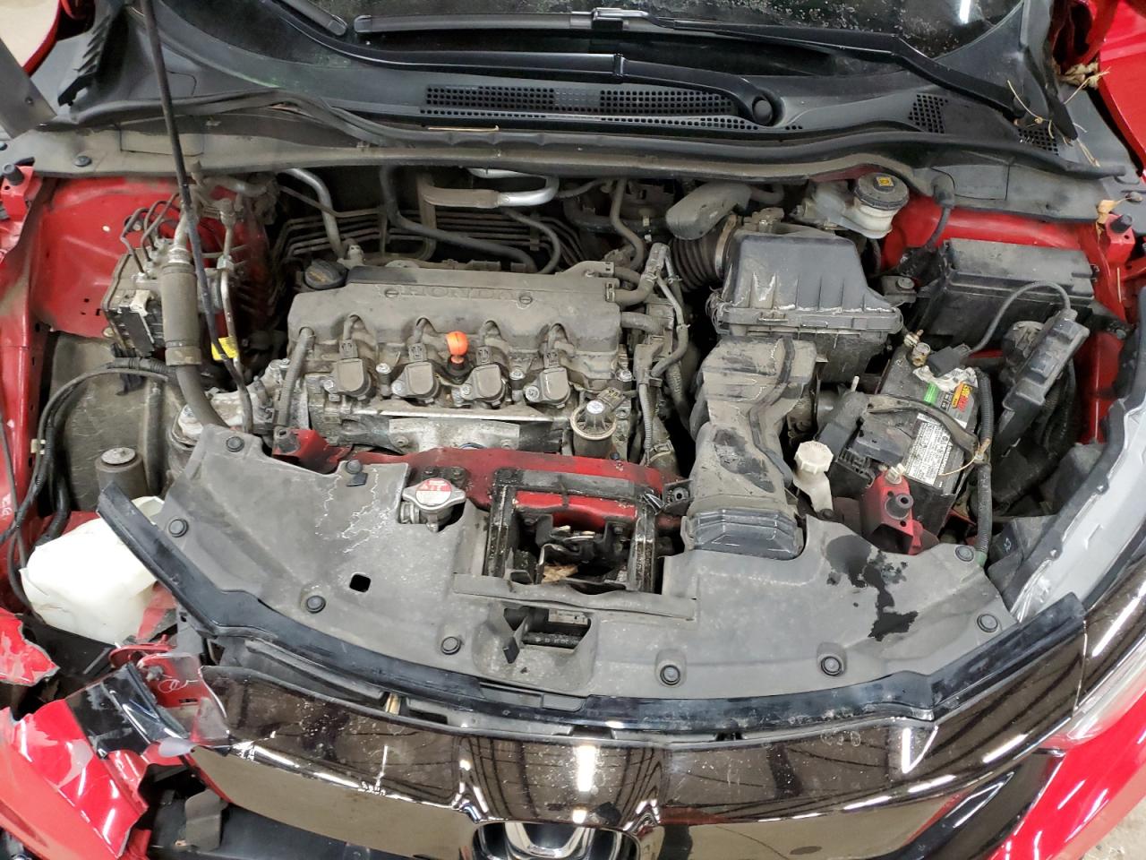 2022 Honda HR-V VIN 3CZRU6H19NM731195 Copart auction photo, front end / rear end damage thumbnail 12
