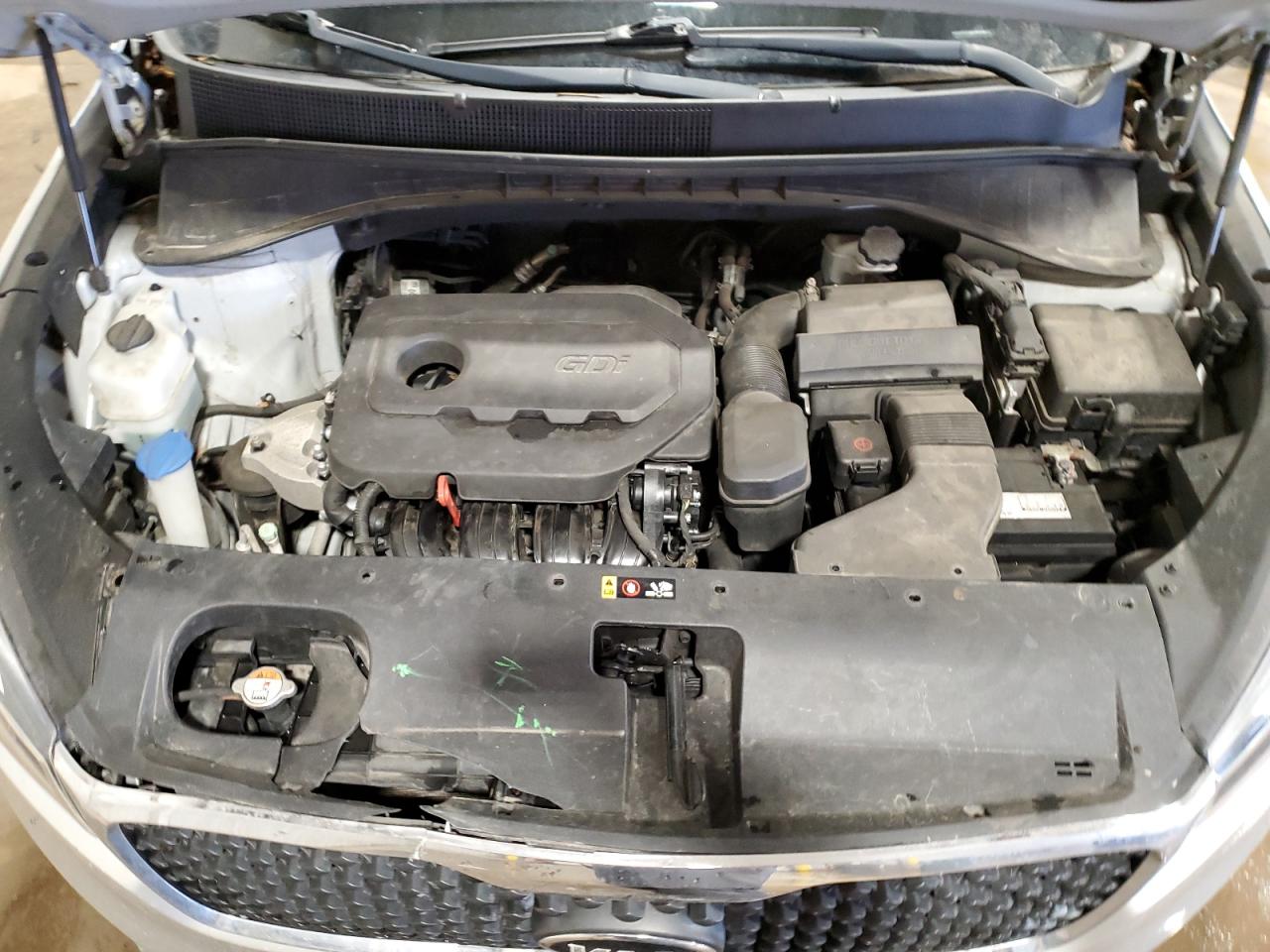 2017 KIA Sorento VIN 5XYPG4A3XHG265816 Copart auction photo, front end / side damage thumbnail 12