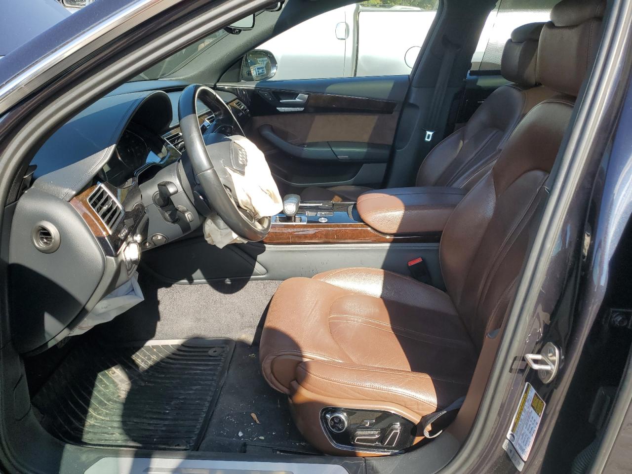 2015 Audi A8 VIN WAU3GAFD9FN008017 Copart auction photo, front end / mechanical damage thumbnail 7