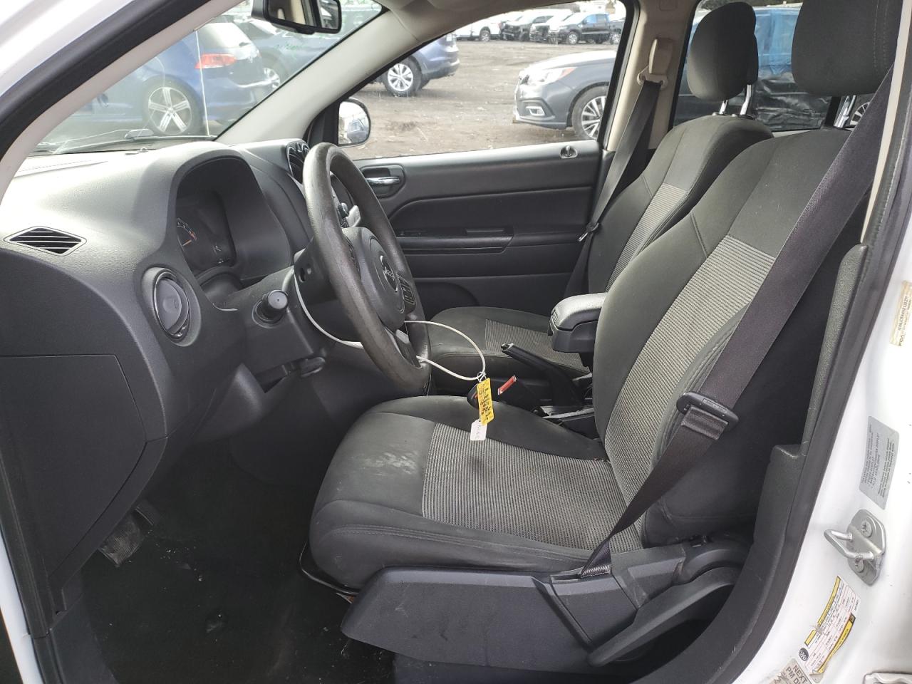 2017 Jeep Compass VIN 1C4NJCBA4HD130331 Copart auction photo, undercarriage / side damage thumbnail 7