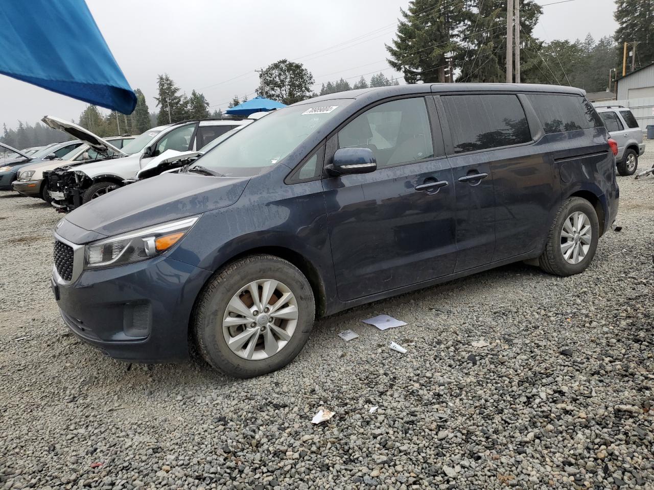 2017 KIA Sedona VIN KNDMB5C17H6219799