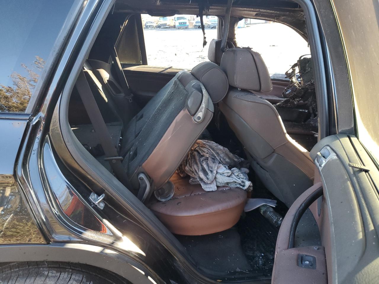 2011 BMW X5 VIN 5UXZW0C55BL369269 Copart auction photo, burn - engine / burn - interior damage thumbnail 10
