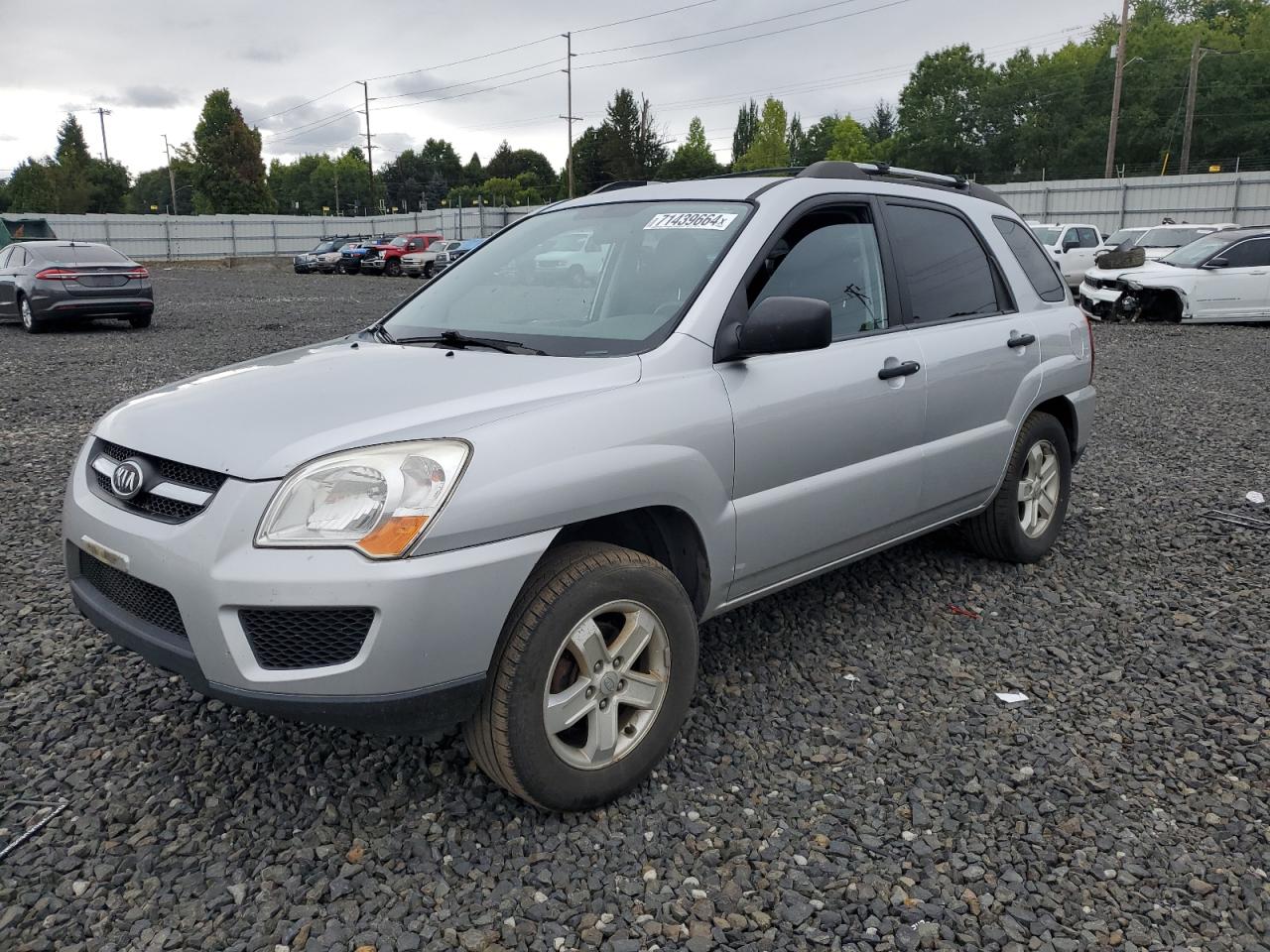 2010 KIA Sportage VIN KNDKGCA33A7714325