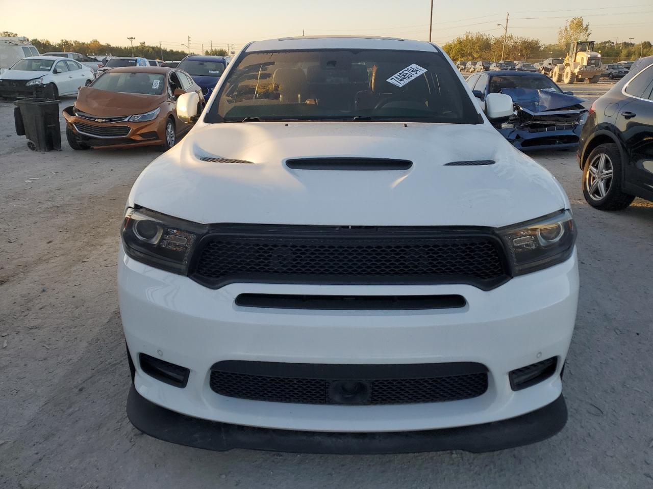 2018 Dodge Durango VIN 1C4SDJGJ3JC142246 Copart auction photo, front end / minor dent/scratches damage thumbnail 5