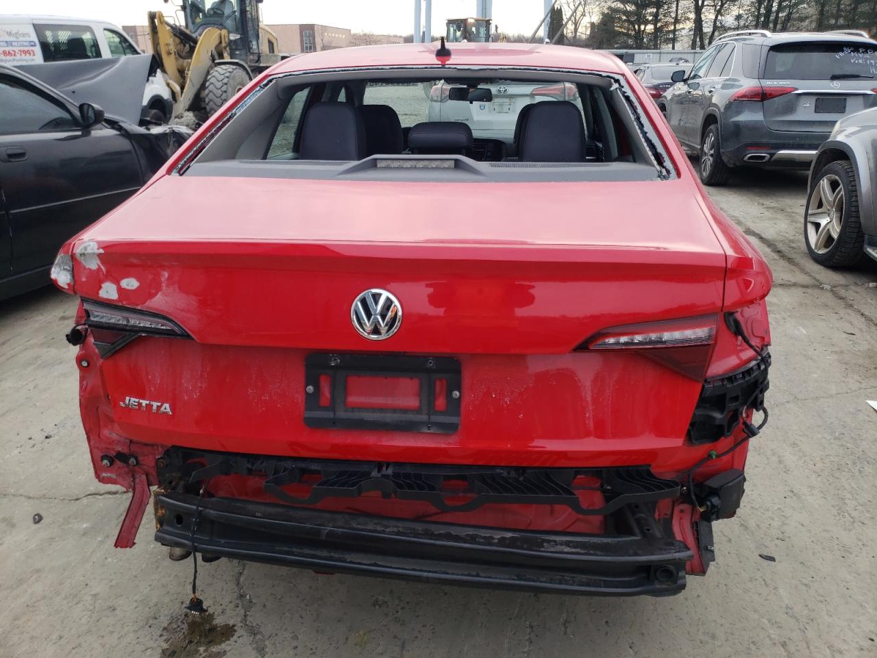 2019 Volkswagen Jetta VIN 3VWC57BUXKM123390 Copart auction photo, rear end damage thumbnail 6