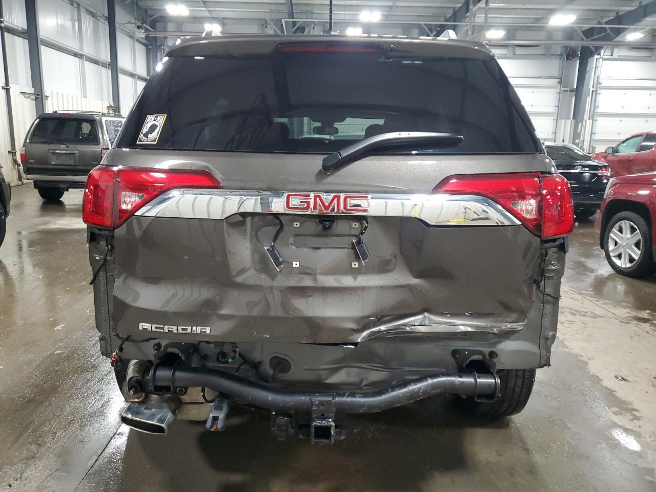 2019 GMC Acadia VIN 1GKKNXLS7KZ141988 Copart auction photo, rear end / front end damage thumbnail 6