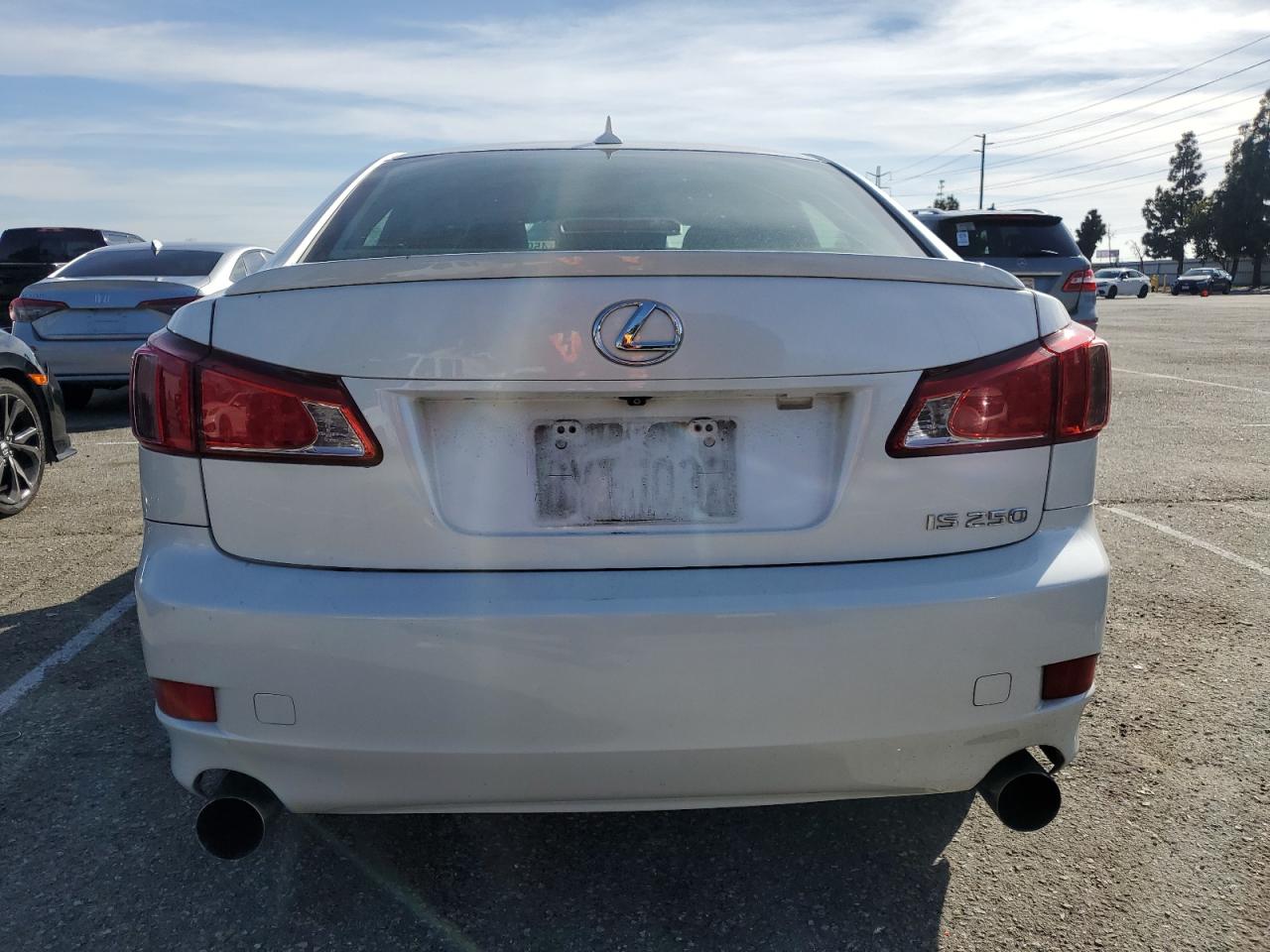 2011 Lexus IS VIN JTHBF5C22B5144025 Copart auction photo, front end damage thumbnail 6