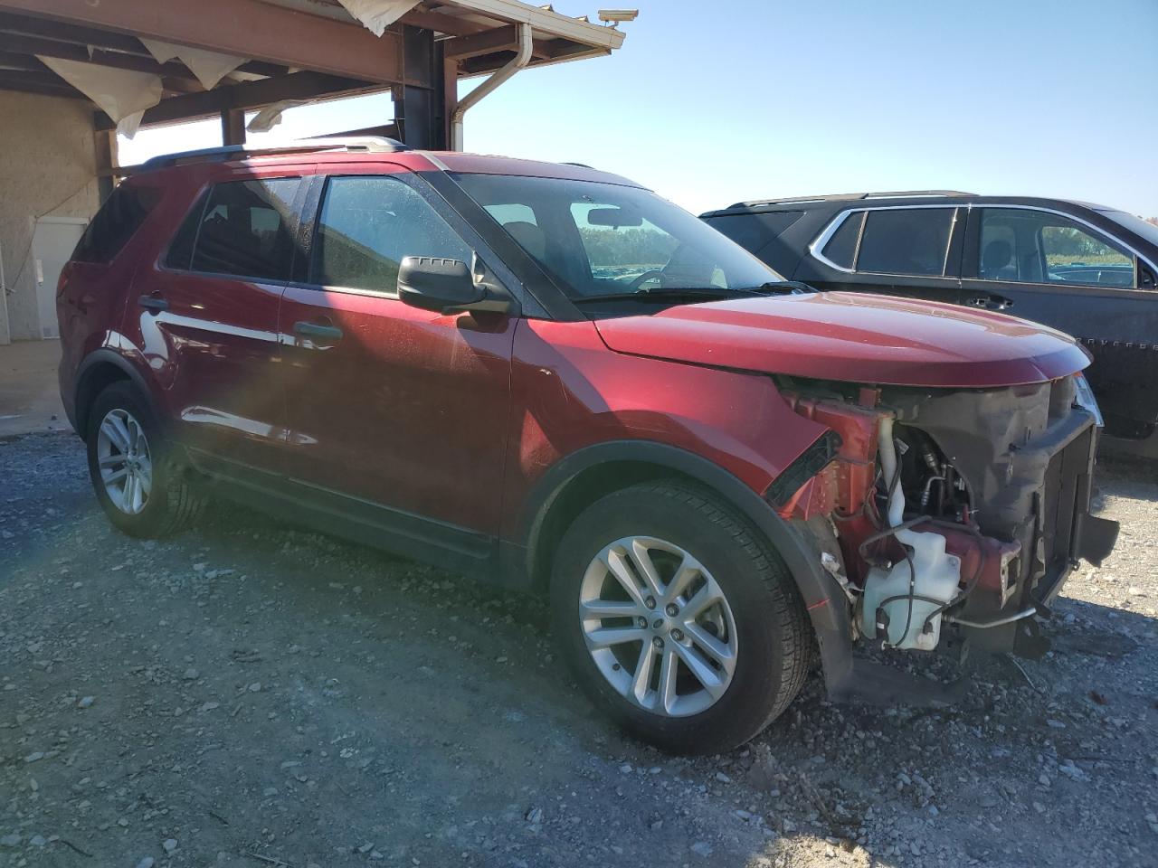 2015 Ford Explorer VIN 1FM5K7B80FGB06522 Copart auction photo, front end damage thumbnail 4