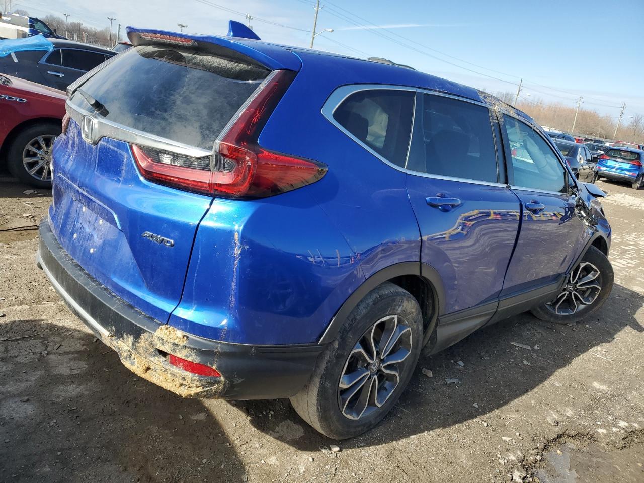 2021 Honda CR-V VIN 7FARW2H59ME026948 Copart auction photo, all over / mechanical damage thumbnail 3