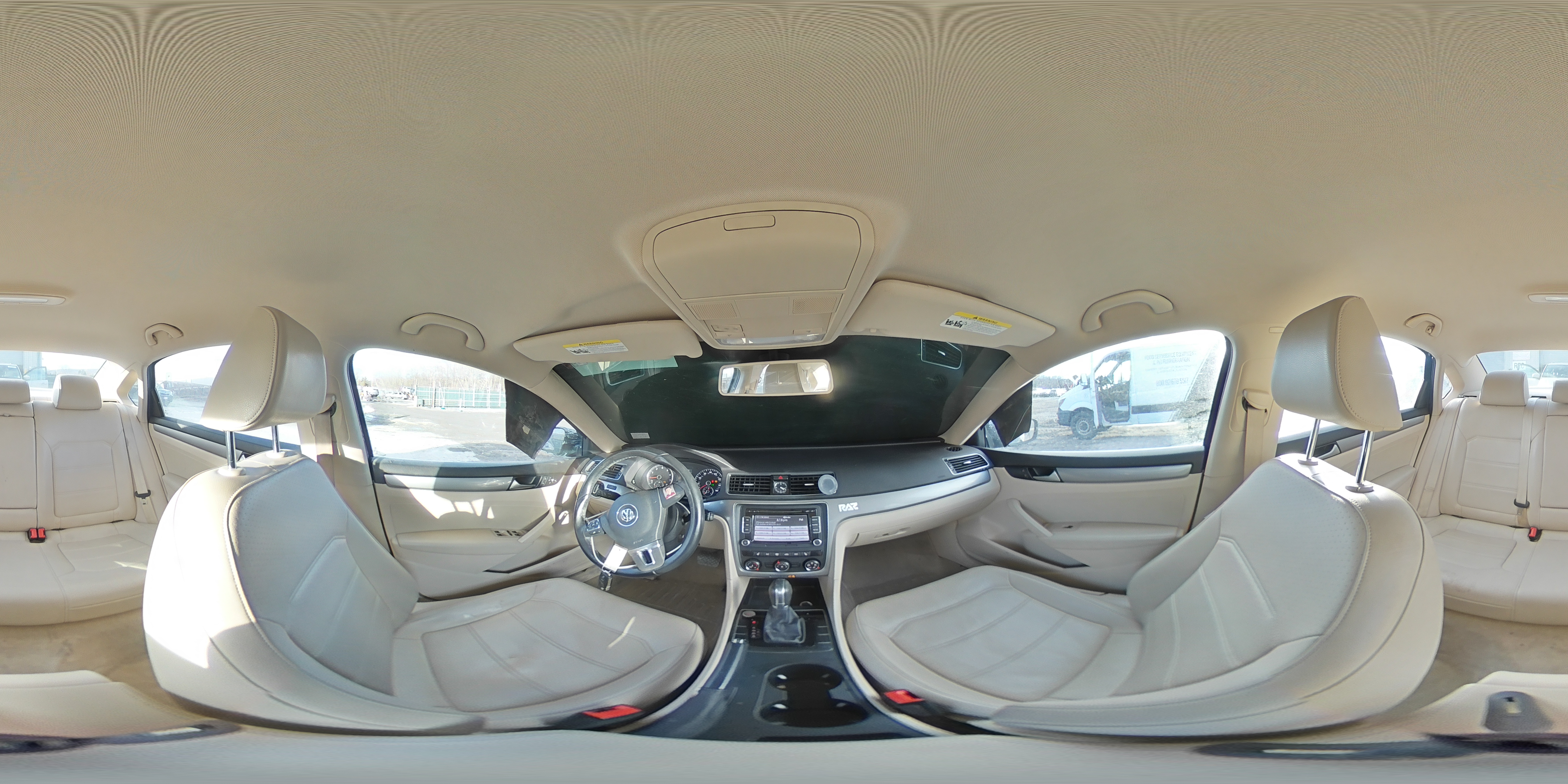 2015 Volkswagen Passat VIN 1VWAT7A30FC093104 Copart auction photo, side damage thumbnail 14