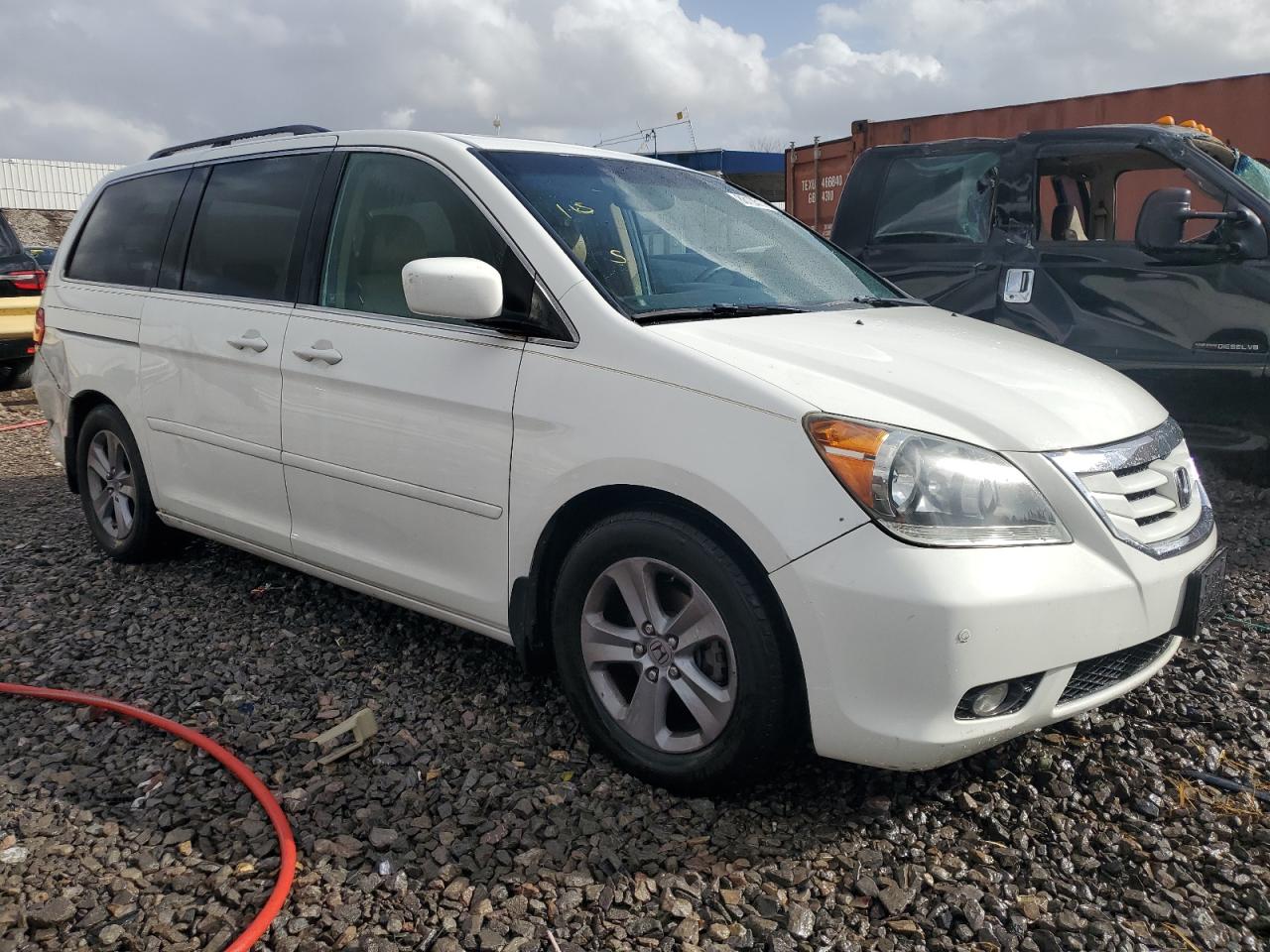 2009 Honda Odyssey VIN 5FNRL38979B009988 Copart auction photo, rear end / minor dent/scratches damage thumbnail 4