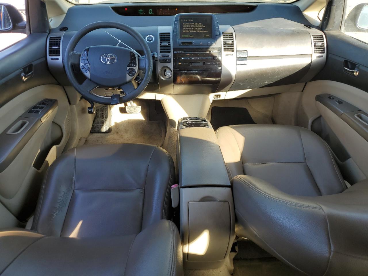 2005 Toyota Prius VIN JTDKB20U553123705 Copart auction photo, front end damage thumbnail 8